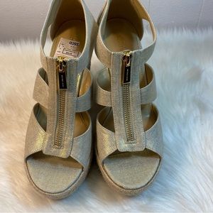 Michael Kors Gold Tone shoes